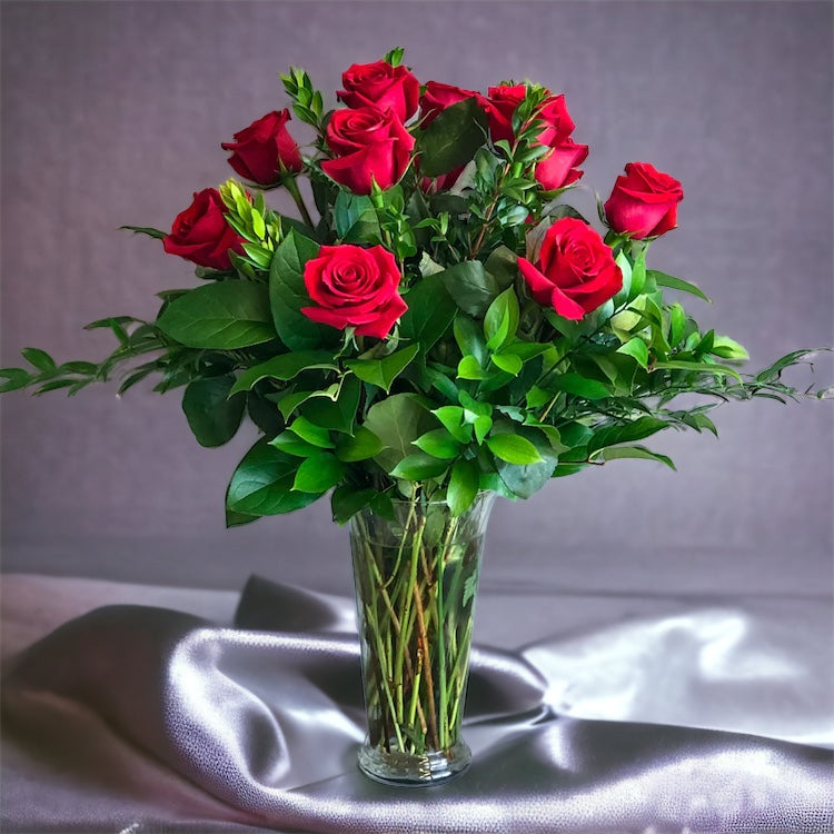 50-stem Red Roses