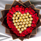 Red Rose and Ferrero Rocher Bouquet