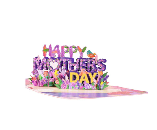 Happy Mothers Day 3D Pop Up Card