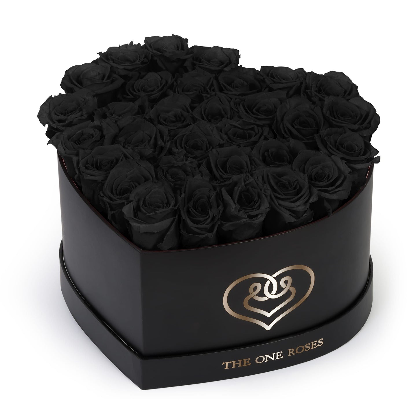 Onyx Black Roses | Black “Love” Box