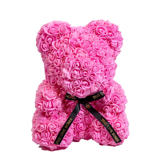 Pink Rose Bear