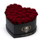 Burgundy Roses | Black "Love" Box